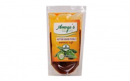 Amoga's Pickles Factory Bitter Gourd Pickle   Pack  200 grams